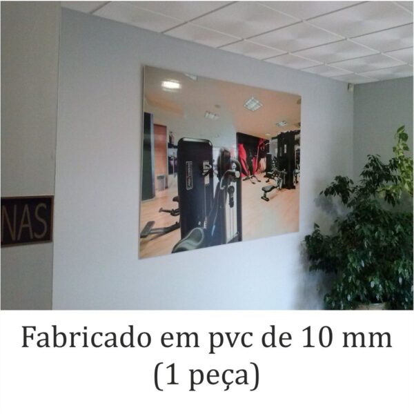 Cartaz em pvc de 10 mm