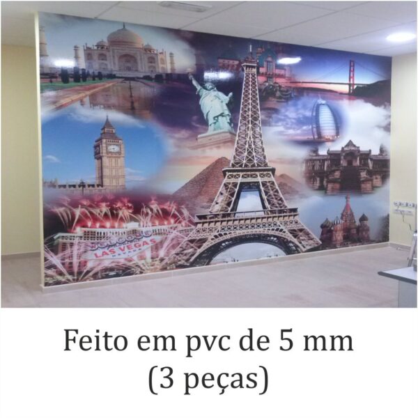 Cartaz em pvc de 5 mm