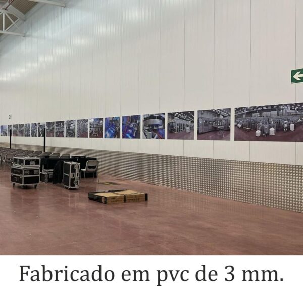 Fotografias em pvc de 3 mm