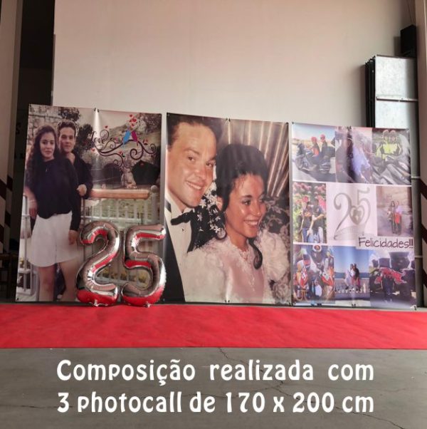 photocall barato composição