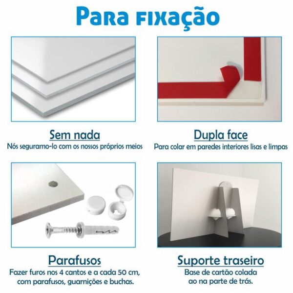fixacao cartaz em vc