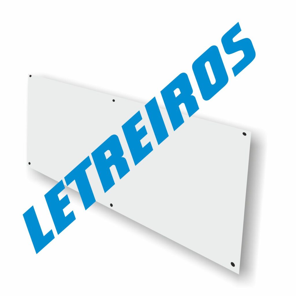 letreiro barato cartaz economico