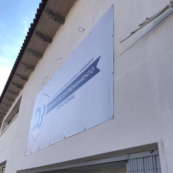 Lona de publicidade